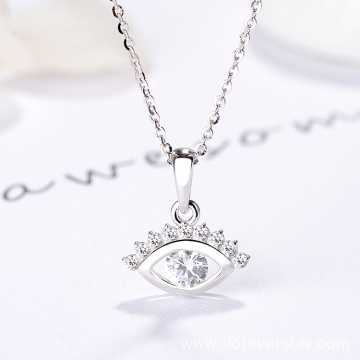 Flower Pendant 925 Pave Flower Pendants